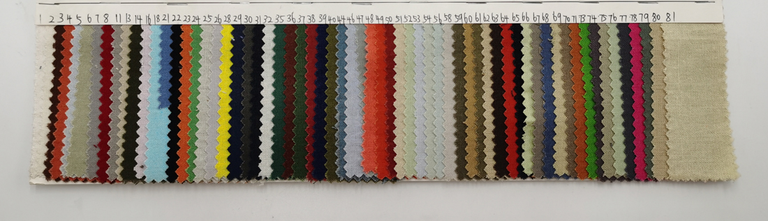 Fabric Swatches - 棉麻