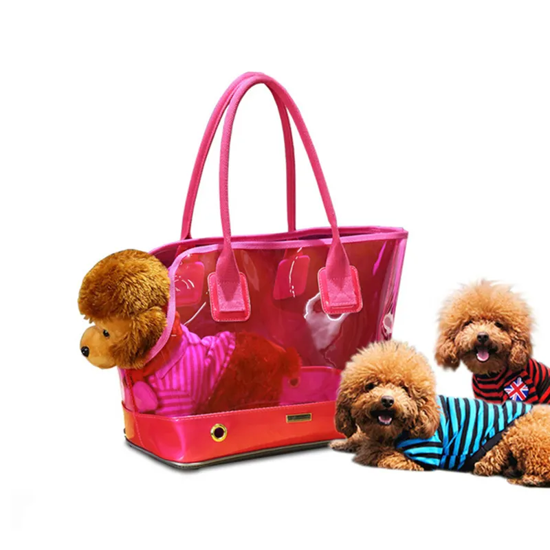 OTI-6090 New transparent one-shoulder breathable out dog portable pet travel bag wholesale