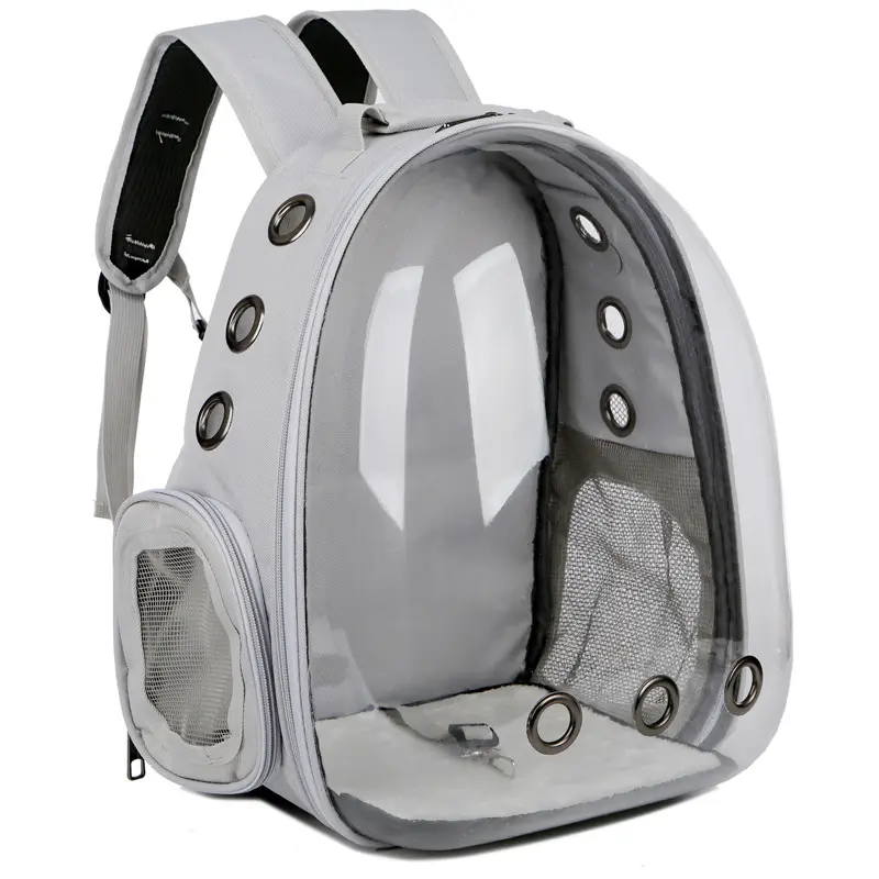 OTI6088 Clear Breathable travel Cat Kitten Dog Backpack Astronaut Bubble Space Capsule pet carrier backpack bubble