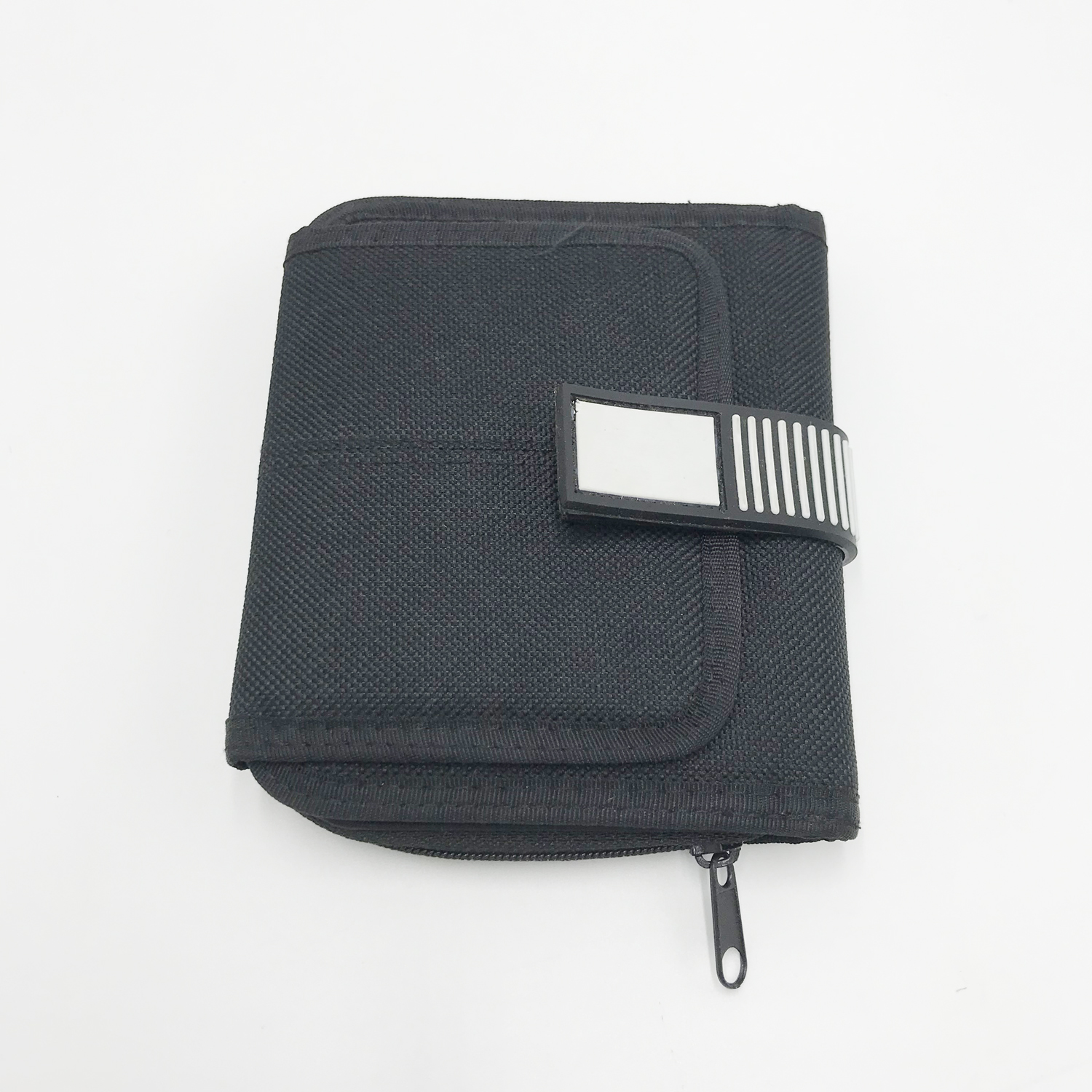 WL200509 Black Wallet with strap