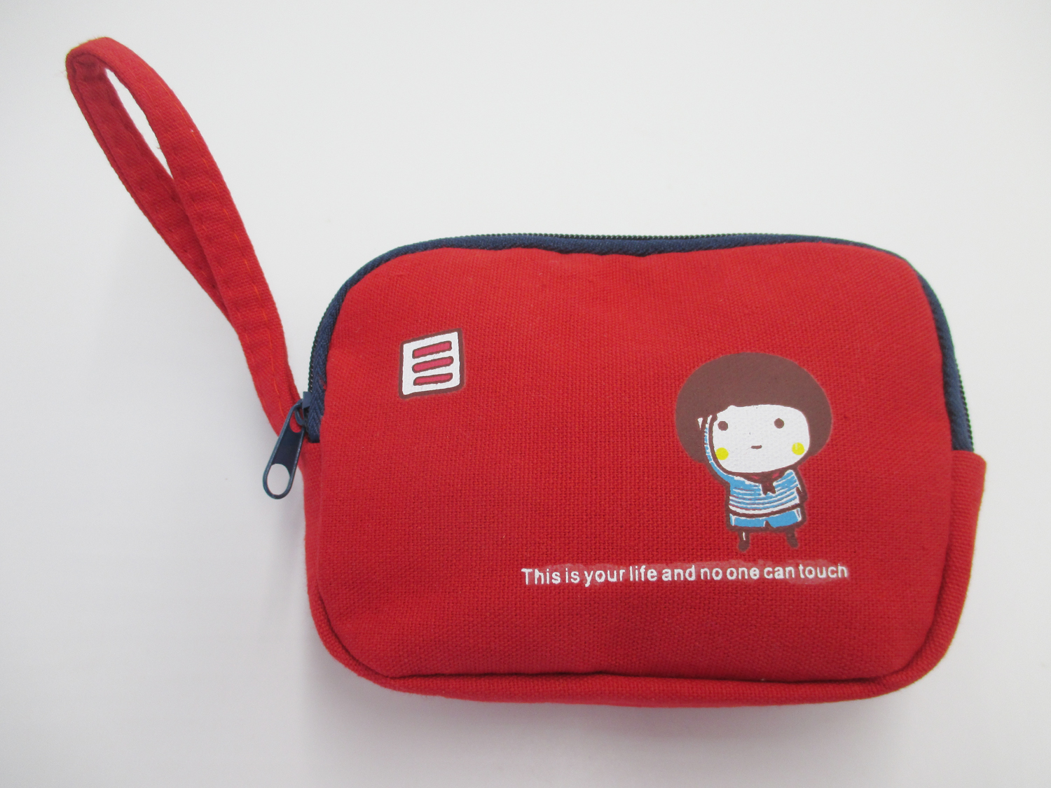 WL200510  Red coin pouch