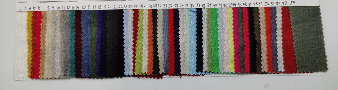 Fabric Swatches-1506麻棉