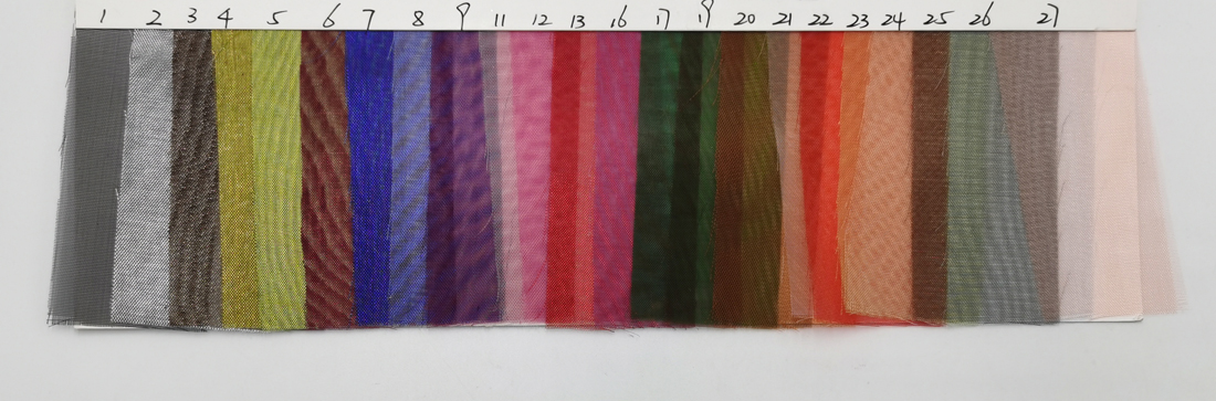 Fabric Swatches-电镀滤网